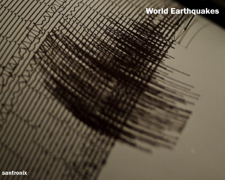 World Earthquakes Image