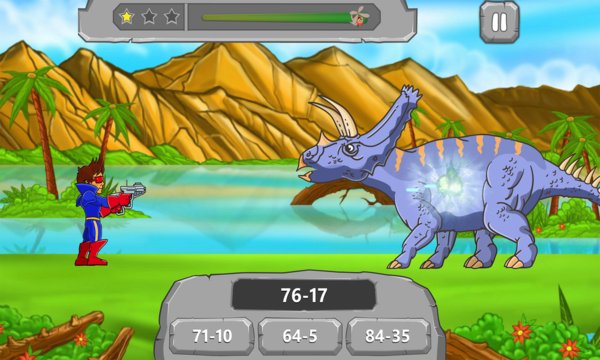 Math vs. Dinosaurs Screenshot Image