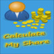 Calc My Share Icon Image