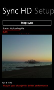 Camera Roll Sync Screenshot Image