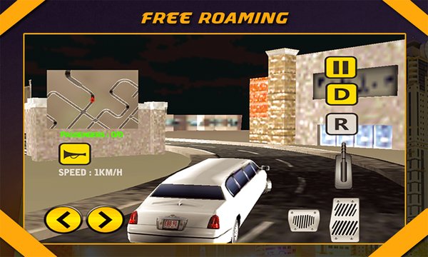 Limo Car City Driver Screenshot Image