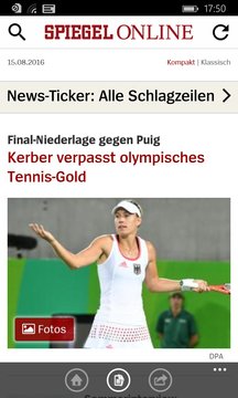 Spiegel Online Screenshot Image