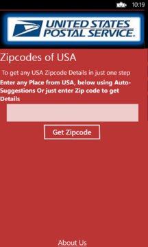 ZIP Code Tools Screenshot Image
