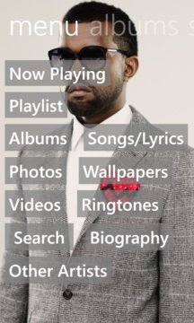 Kanye West Music Screenshot Image
