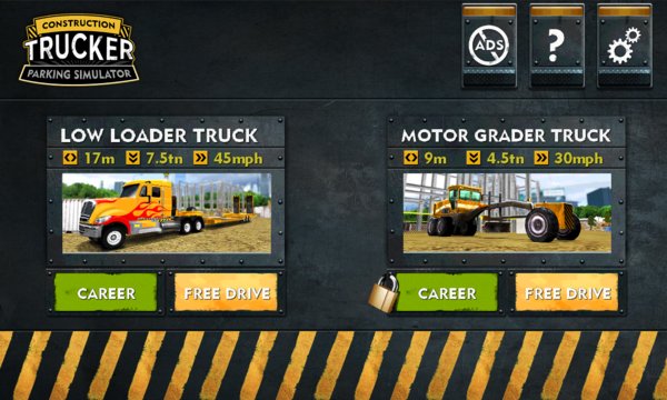 Trucker: Construction Parking Simulator Screenshot Image