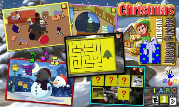 Kids Christmas Jigsaw Puzzles for preschool Screenshot Image