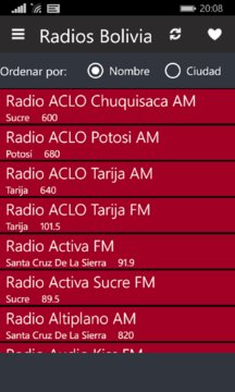 Radios Bolivia Screenshot Image