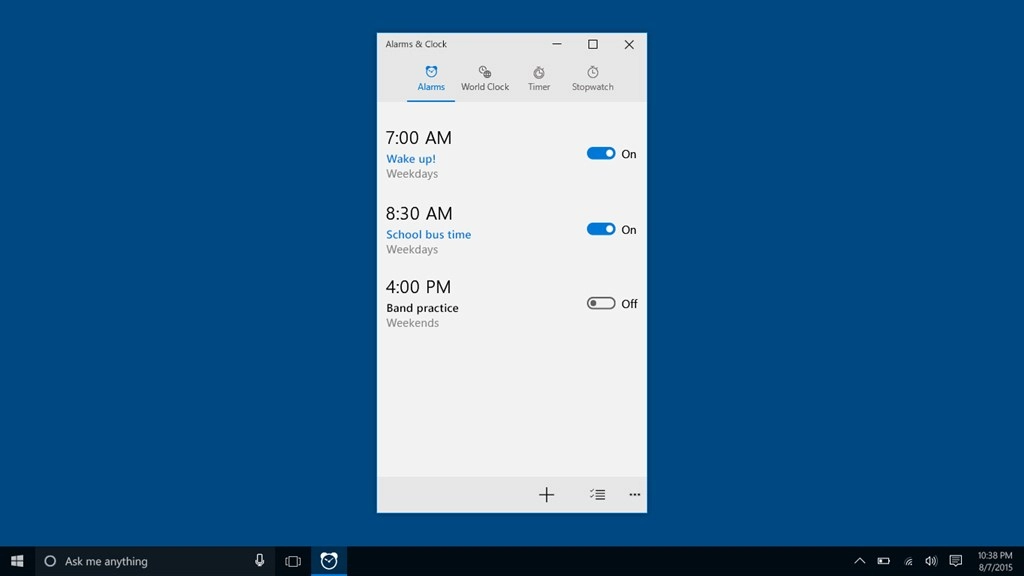 Windows Clock Screenshot Image #2