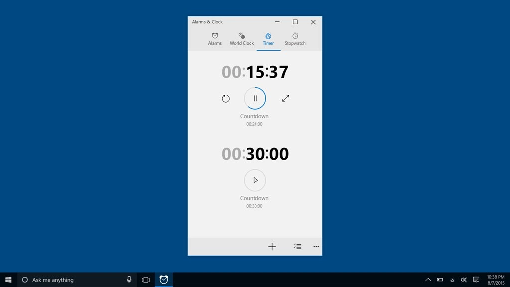 Windows Clock Screenshot Image #5