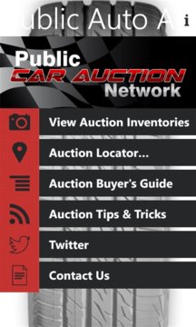 Public Auto Auctions Screenshot Image