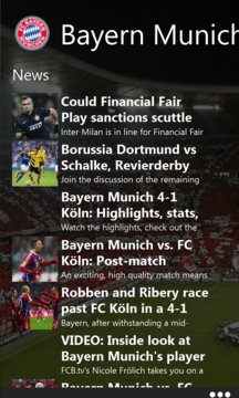 Bayern Munich News Screenshot Image