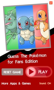 Guess The Pokémon for Fans Screenshot Image