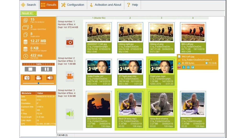 Duplicate Media Finder Pro Screenshot Image