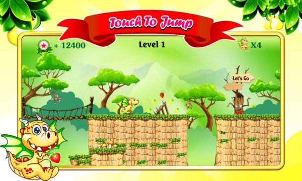 Dragon Runner With Fruits Screenshot Image