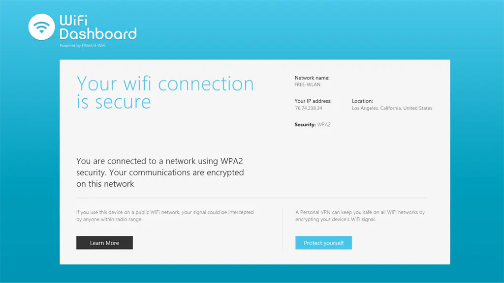 WiFi Dashboard Screenshot Image #2