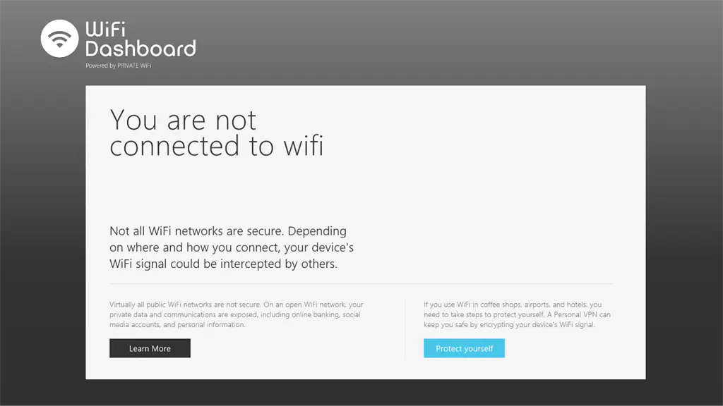 WiFi Dashboard Screenshot Image #4