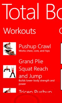 Total Body Workout Screenshot Image