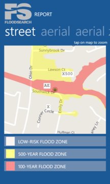 Flood Search Screenshot Image