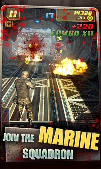 Marines vs Zombies Screenshot Image