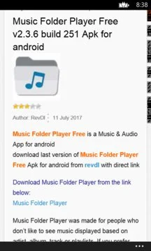 Music Folder Player Screenshot Image