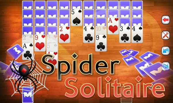 Spider Solitaire App Screenshot 1