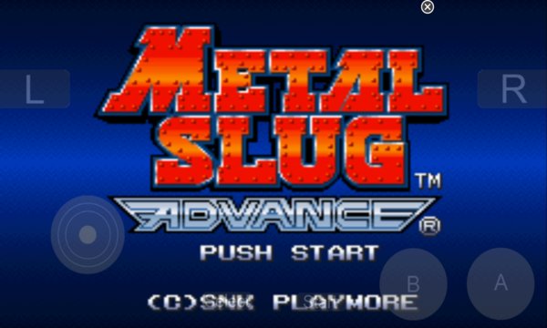 Metal slug Game GBA
