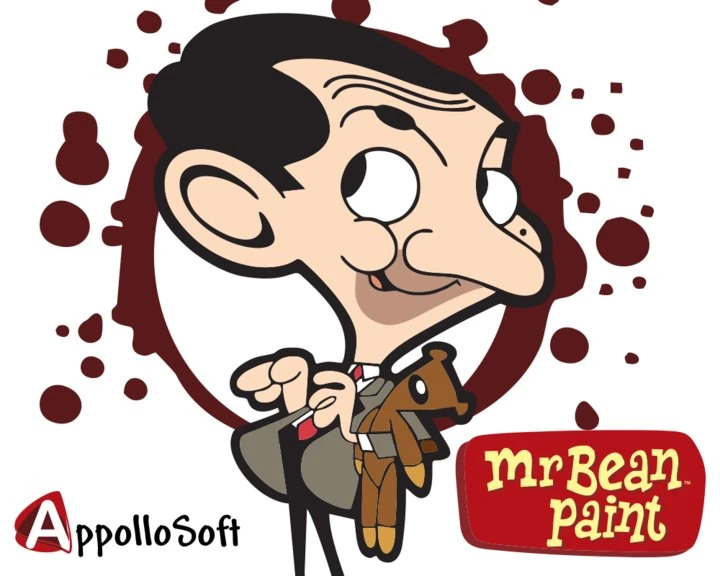 Mr. Bean Paint Image
