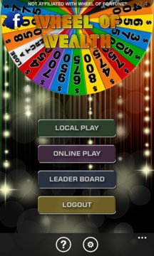 Wheel of Wealth Screenshot Image