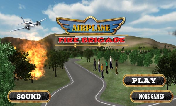 Airplane Fire Brigade - Rescue