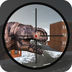 City Dino Hunting 3D Image