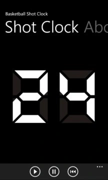 Basketball Shot Clock Screenshot Image