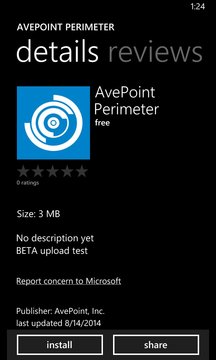 AvePoint Perimeter Screenshot Image