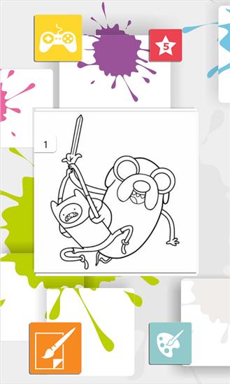 Adventure Time Paint 2 Screenshot Image