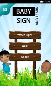 Baby Sign and Learn Screenshot Image