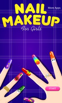 Nail Makeup For Girls