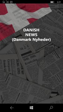 Danish News (Danmark Nyheder) Screenshot Image