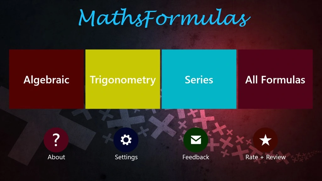 MathsFormulas Screenshot Image #2
