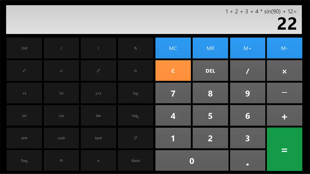 Calculator X8 Screenshot Image #2