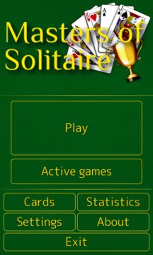 Masters of Solitaire Screenshot Image