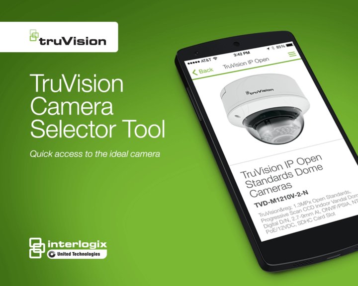 TruVision IP Camera Selector Image