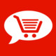 Speech Shopper Icon Image