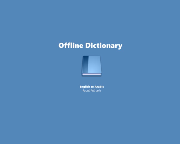 Offline Dictionary Image