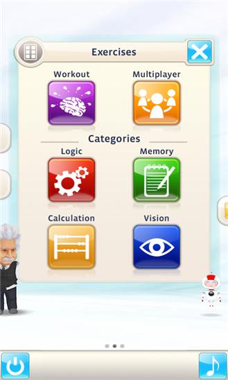 Einstein Brain Trainer Screenshot Image