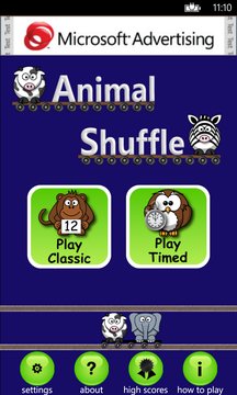 Animal Shuffle Screenshot Image