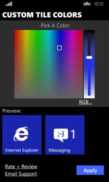 Custom Tile Colors Screenshot Image