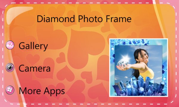Diamond Photo Frame Screenshot Image