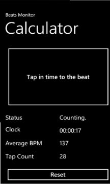 Beats Monitor Screenshot Image