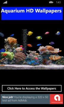 Aquarium Wallpapers Screenshot Image