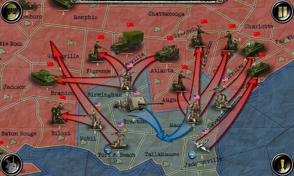 Strategy & Tactics: World War II Screenshot Image