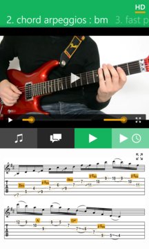 Guitar Lessons Solo Shred Lite Screenshot Image